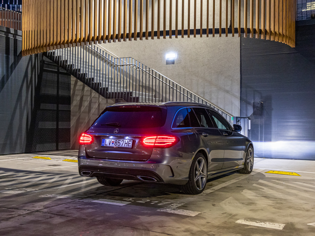 Mercedes-Benz C-Class Combi Gray - Back